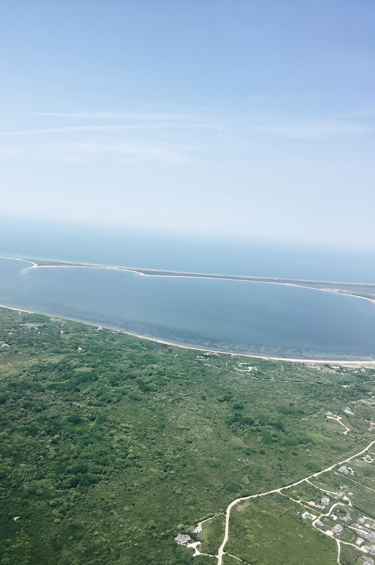 Nantucket from the Air | Nicole Victory Design
