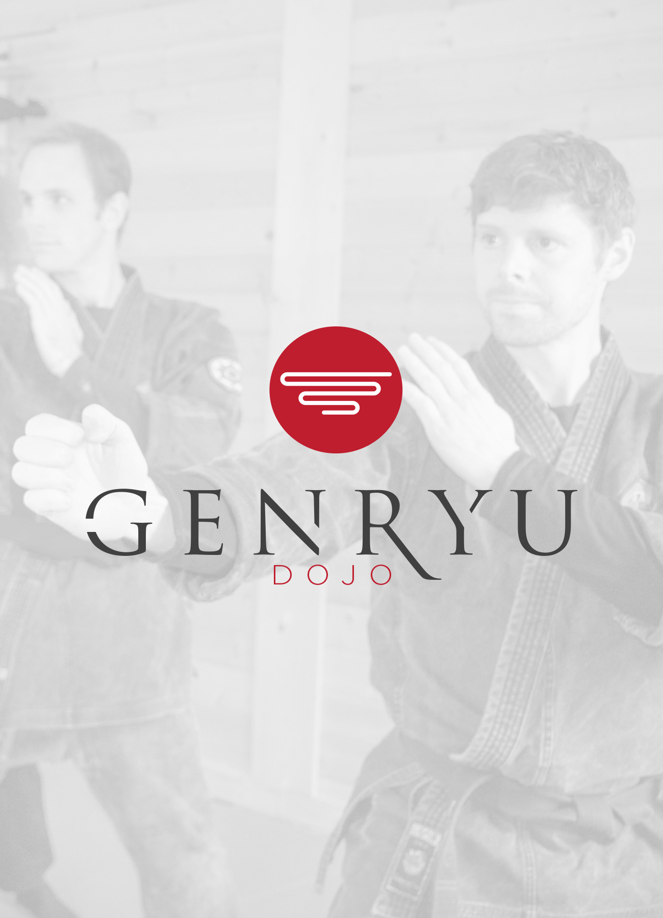 Genryu Dojo Website Design | Nicole Victory Design