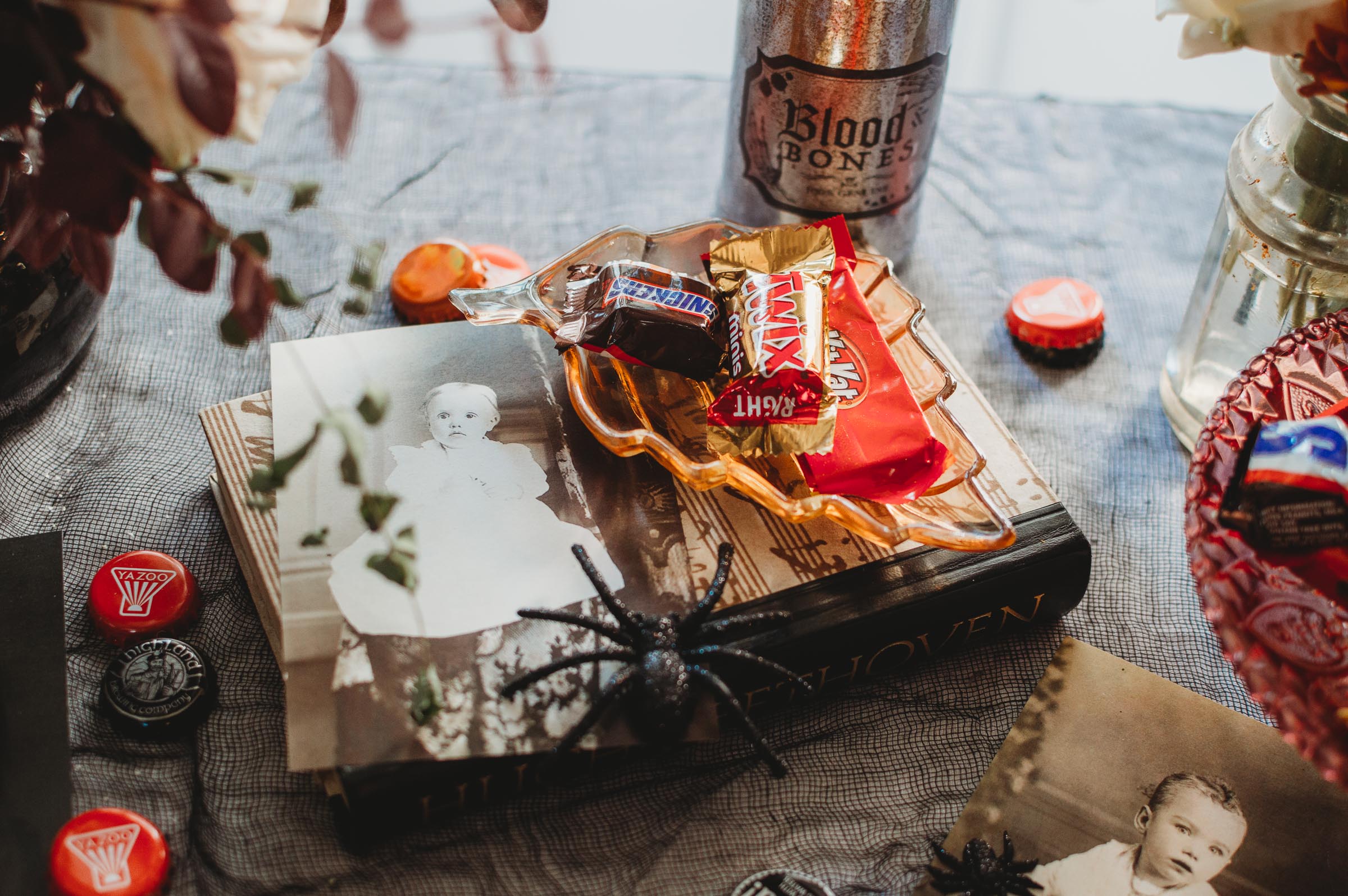 Halloween Themed Beer Tasting Party | Nicole Victory Design