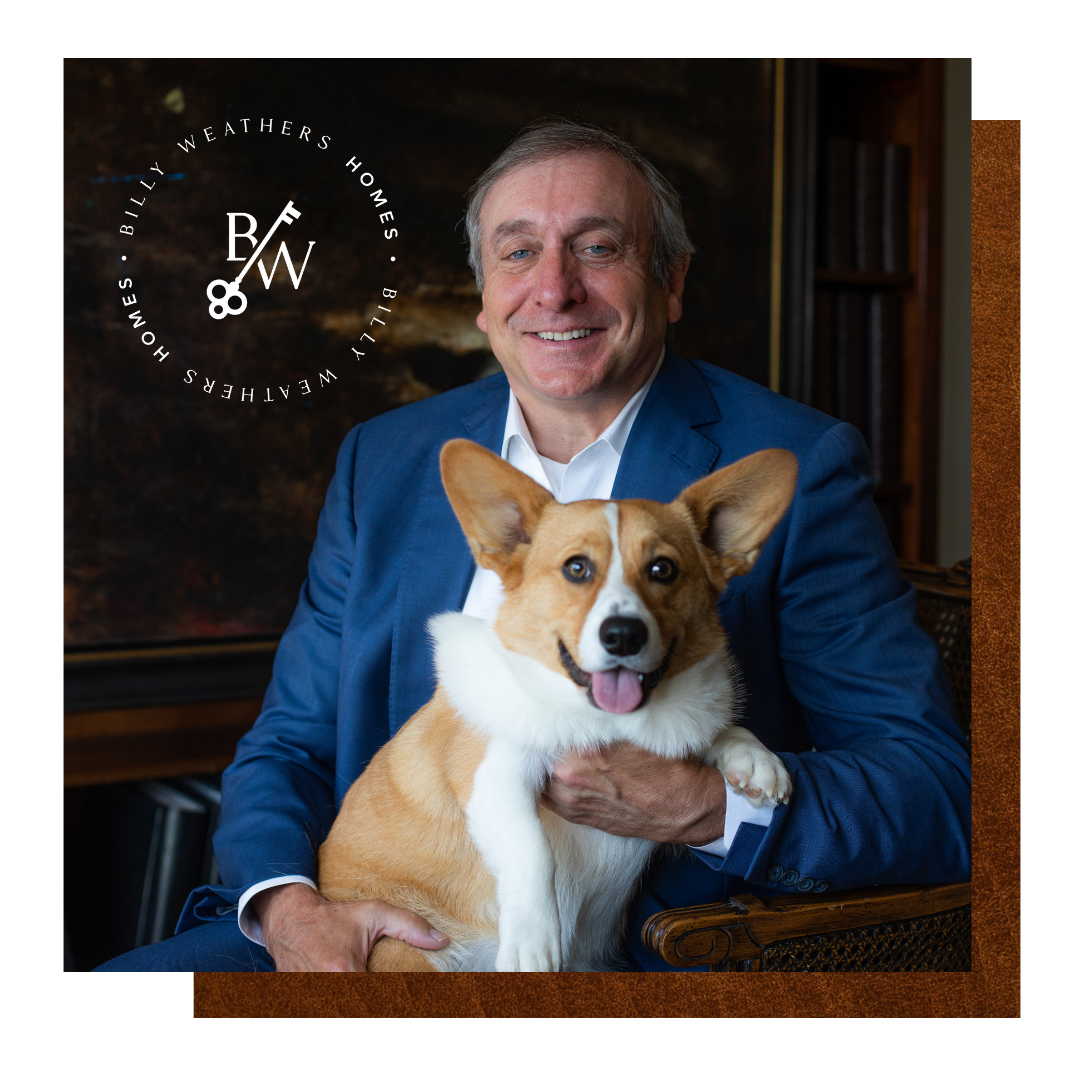Billy Weathers Homes | Logo Design and Branding for Realtor | Photoshoot With Dog | Nicole Victory Design