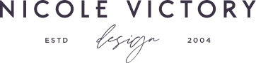 Nicole Victory Design Logo