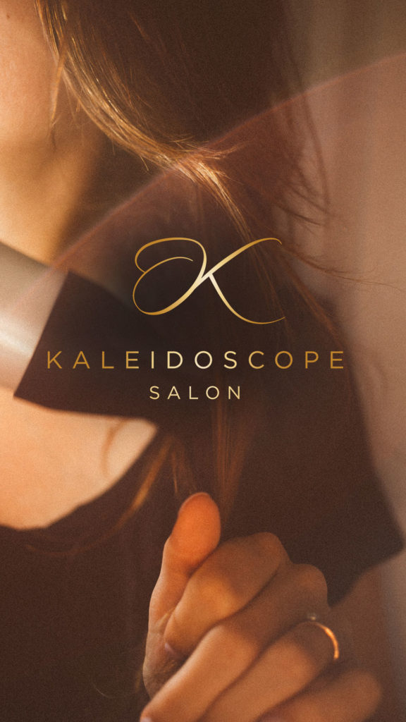 Salon branding for Kaleidoscope Salon