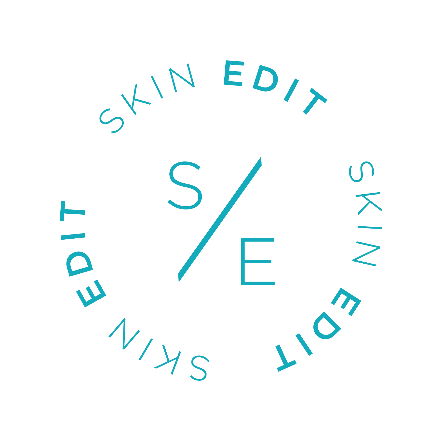 Skin Edit logo mark for medi spa in Chattanooga, TN