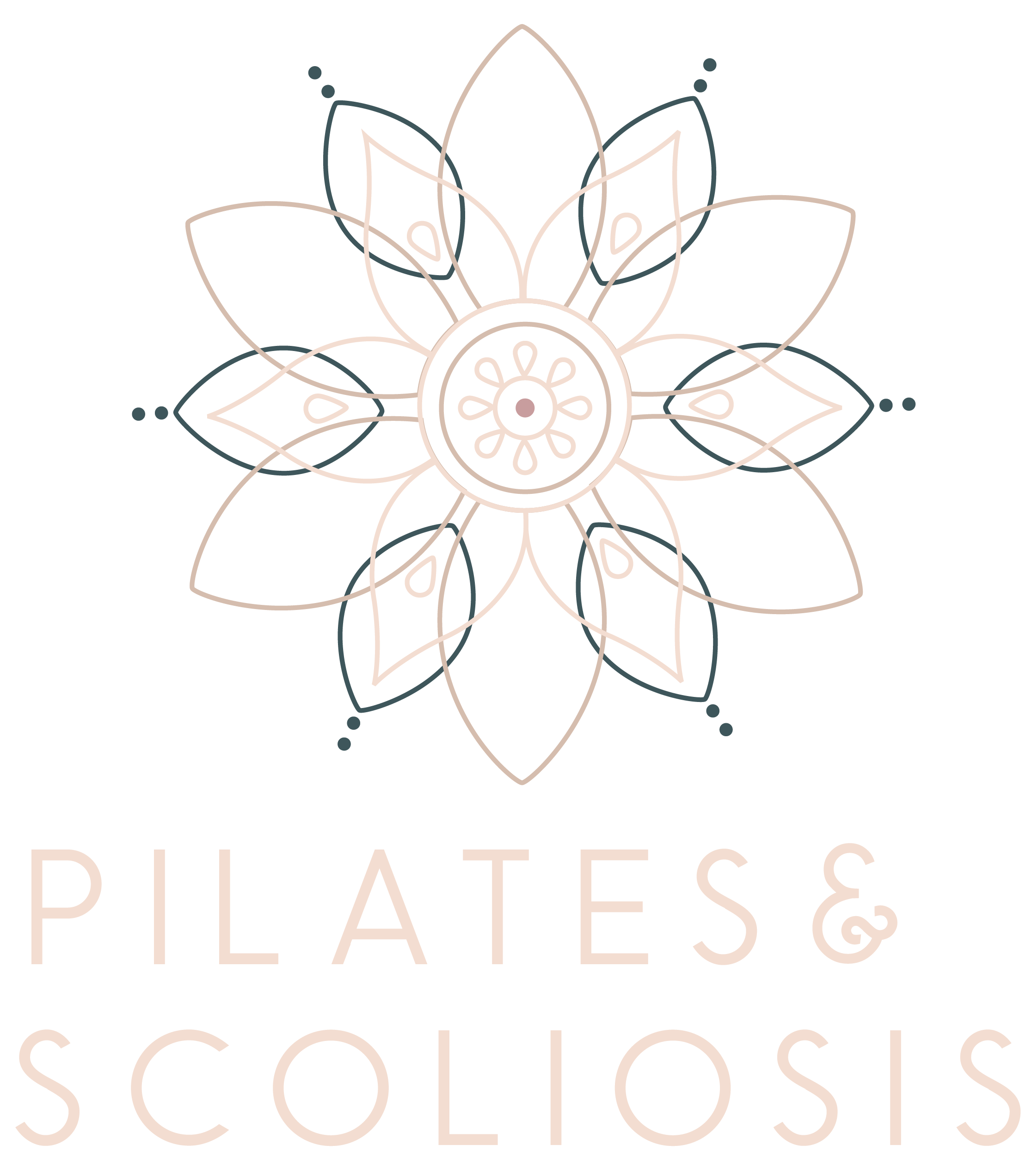 Pilates and Scoliosis Logo Design